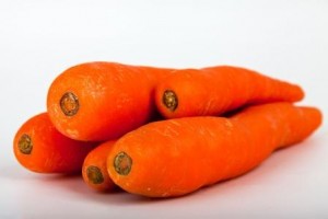 Na mrazenie mrkvy používame pekné vyfarbené plody.